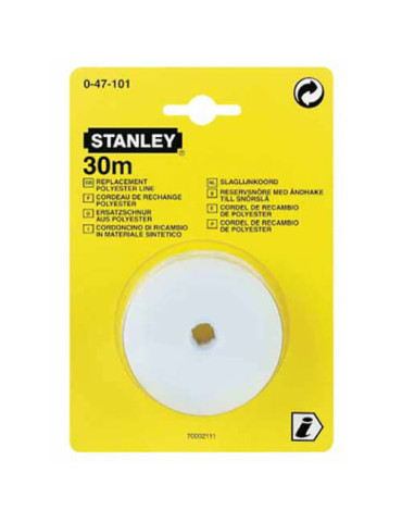 Шнур розмічальний, запасний, завдовжки 30 м STANLEY 0-47-101