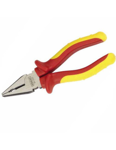 Плоскогубці електрика MaxSteel VDE 1000V комбіновані довжиною 200 мм STANLEY 0-84-002