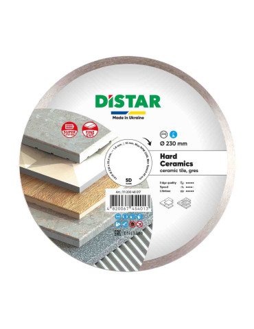 Диск алмазний відрізний Hard ceramics 1A1R DISTAR 11120048017