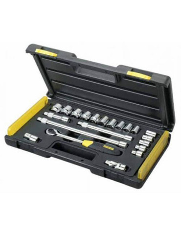 Набір головок торцевих 3/8 MicroTough з двадцять одного предмета STANLEY 2-85-583