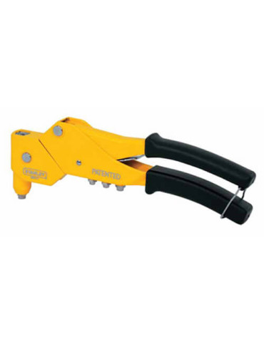 Ключ заклепувальний Swivel Head Riveter з поворотною головкою і насадками під заклепки діаметром 2, 3, 4, 5 мм, високого зусилля STANLEY 6-MR77