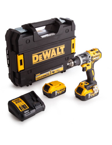 Дриль-шурупокрут акумуляторний безщітковий ударний DeWALT DCD796P2