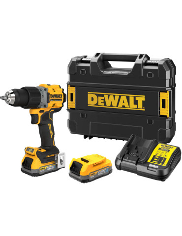 Дриль-шуруповерт акумуляторний безщітковий DeWALT DCD800E2T