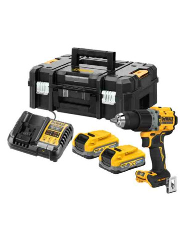 Дриль-шуруповерт акумуляторний безщітковий ударний DeWALT DCD805S2T