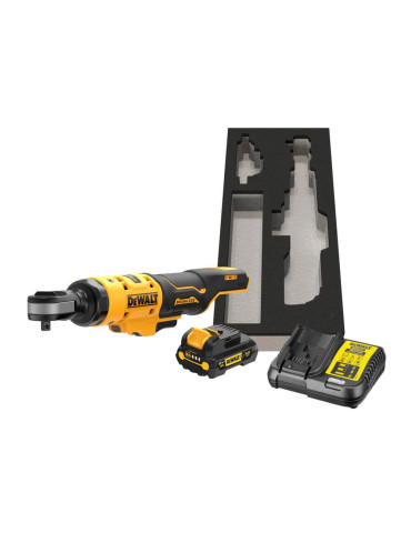 Гайкокрут кутовий - ключ-храповик акумуляторний безщітковий DeWALT DCF503L1G