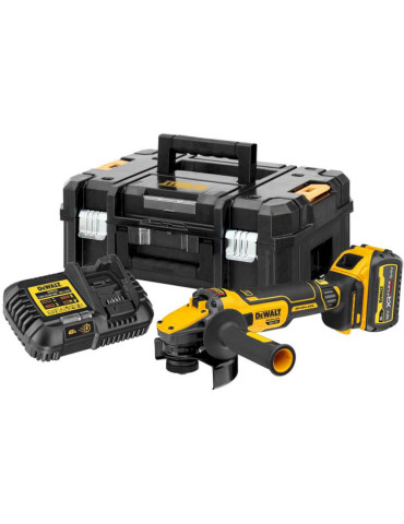 Шліфмашина кутова - болгарка акумуляторна безщіткова DeWALT DCG409VST1