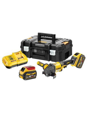 Шліфмашина кутова - болгарка акумуляторна безщіткова DeWALT DCG418T2