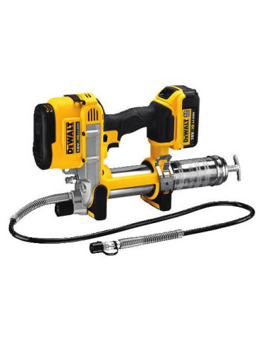 Пістолет маcляний акумуляторний DeWALT DCGG571M1