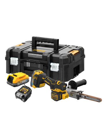 Напилок стрічковий акумуляторний безщітковий DeWALT DCM200E2T
