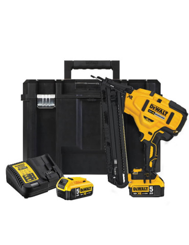 Пістолет цвяхозабивний акумуляторний безщітковий DeWALT DCN650P2