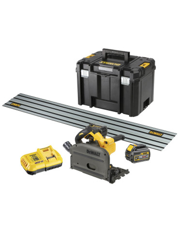 Пила дискова занурювальна акумуляторна безщіткова DeWALT DCS520T2R