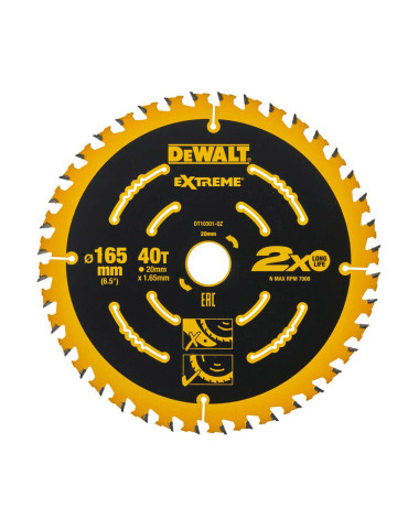Диск пилковий EXTREME DeWALT DT10301