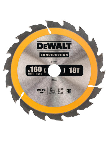 Диск пилковий СONSTRUCTION DeWALT DT1931