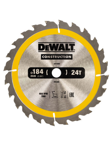 Диск пильний DeWALT DT1939