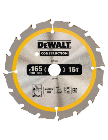 Диск пильний DeWALT DT1948