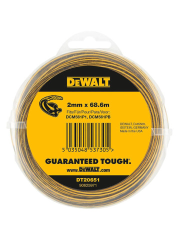 Косильна жилка DeWALT DT20651