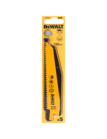 Полотно пильне біметалічне DeWALT DT2359