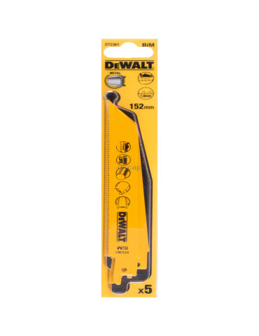 Полотно пильне біметалічне DeWALT DT2361