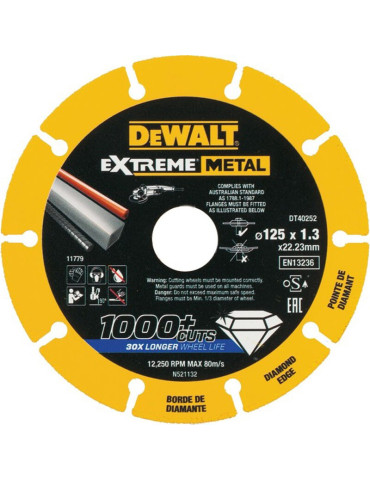 Диск алмазний DeWALT DT40252