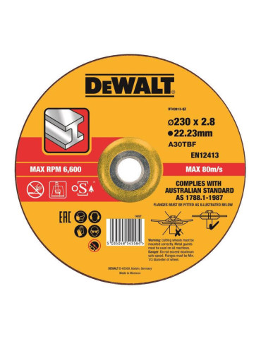 Круг відрізний DeWALT DT43913