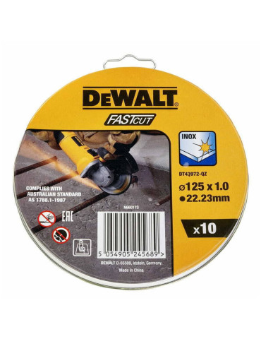 Набір кругів відрізних HIGH PERFORMANCE DeWALT DT43972