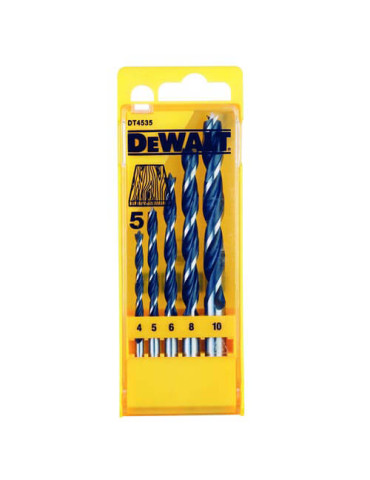 Набір спіральних свердел DeWALT DT4535