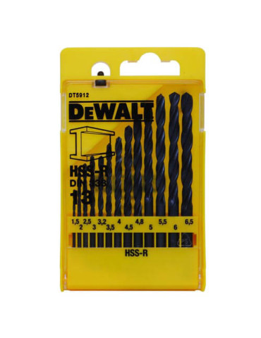 Набір свердел по металу DeWALT DT5912