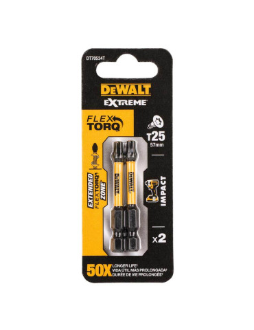 Набір біт DeWALT DT70534T