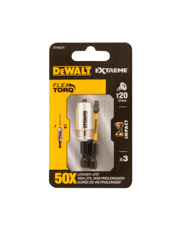Набір біт і насадок DeWALT DT70537T