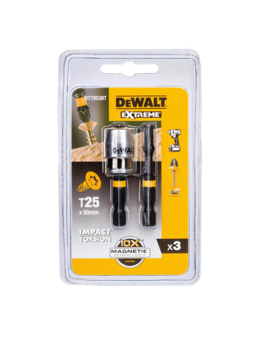 Набір біт і насадок DeWALT DT70538T