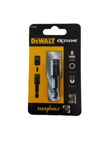 Голівка торцева магнітна Impact знімна DeWALT DT7465