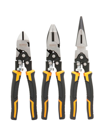 Набір з трьох шарнірно-губцевих інструментів Compound Action DeWALT DWHT0-70485