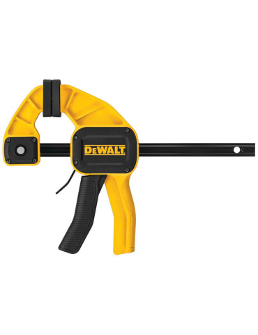 Струбцина L триггерна з максимальним зусиллям стиснення 135 кг DeWALT DWHT0-83192