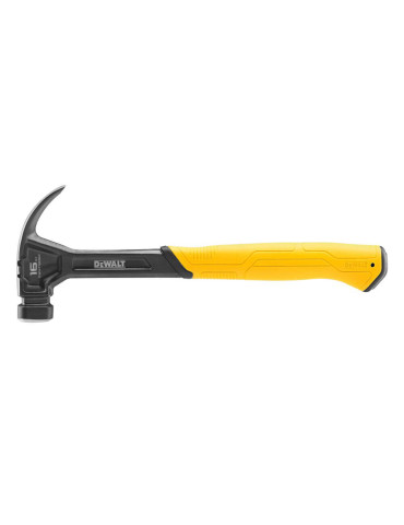 Молоток CURVE-CLAW, суцільнометалевий, вага головки 454 г DeWALT DWHT51002-0