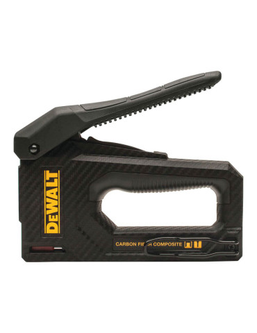 Степлер CARBON FIBRE для скоб типу G 6-14мм, цвяхів типу J 12, 15мм DeWALT DWHT80276-0