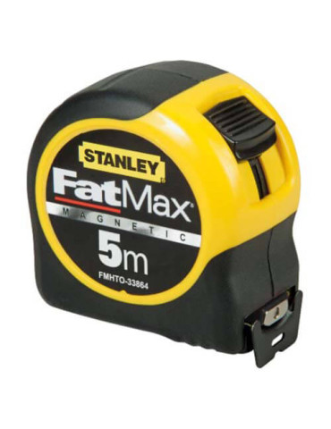 Рулетка вимірювальна FatMax Blade Armor довжиною 5 м, шириною 32 мм, магнітна STANLEY FMHT0-33864
