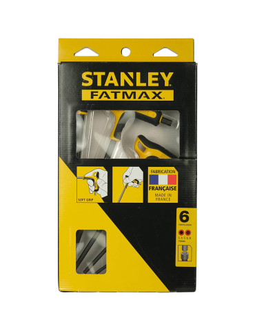 Набір з шести шестигранних метричних ключів з ручкою STANLEY FMHT0-69049