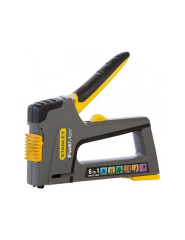 Степлер LIGHT DUTY / HEAVYDUTY / CABLE / BRADS TR75 FATMAX® 6 У 1 для всіх типів скоб STANLEY FMHT6-70868