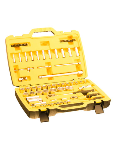 Набір голівок торцевих 1/4, 1/2 MaxiDrive, 81 предмет STANLEY FMMT82826-1