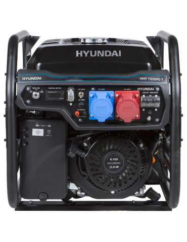 Генератор бензиновий HHY 7050FE-T  Hyundai