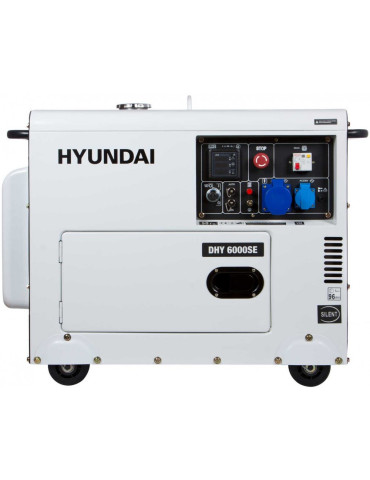 Генератор дизельний DHY 6000SE  Hyundai