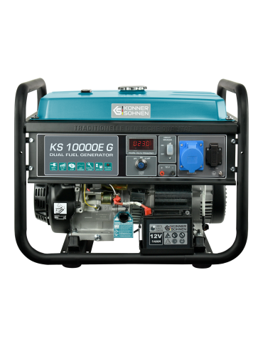Генератор газобензиновий «Könner & Söhnen» KS 10000E G