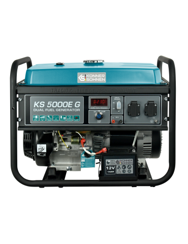 Генератор газобензиновий «Könner & Söhnen» KS 5000E G
