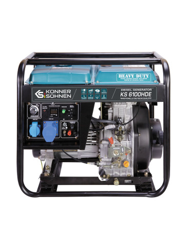 Дизельний генератор «Könner & Söhnen» KS 6100HDE (EURO V)