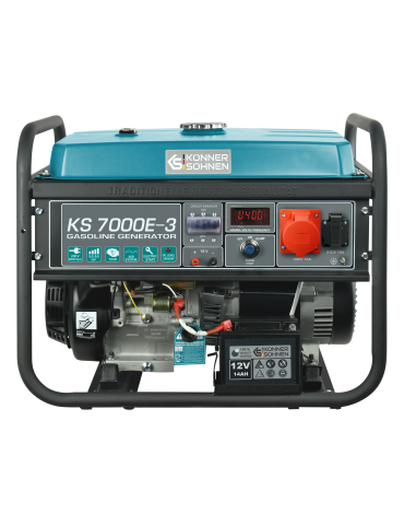 Бензиновий генератор «Könner & Söhnen» KS 7000E-3