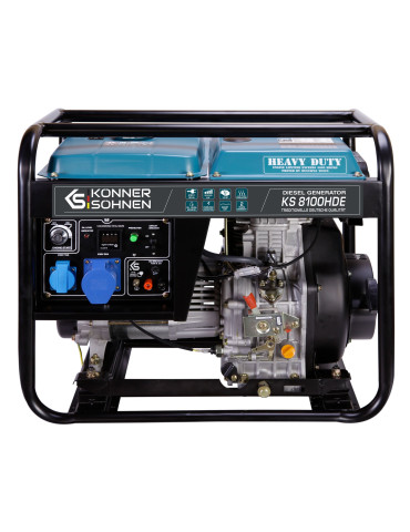 Дизельний генератор «Könner & Söhnen» KS 8100HDE (EURO V)