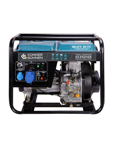 Дизельний генератор «Könner & Söhnen» KS 8102HDE (EURO II)