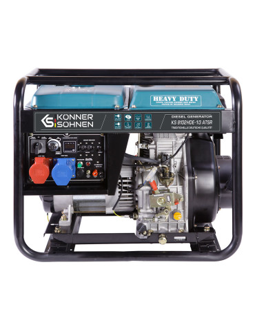 Дизельний генератор «Könner & Söhnen» KS 8102HDE-1/3 ATSR (EURO II)