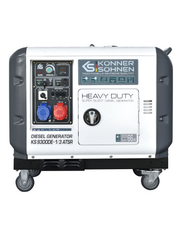 Дизельний генератор «Könner & Söhnen» KS 9300DE-1/3 ATSR (EURO V)