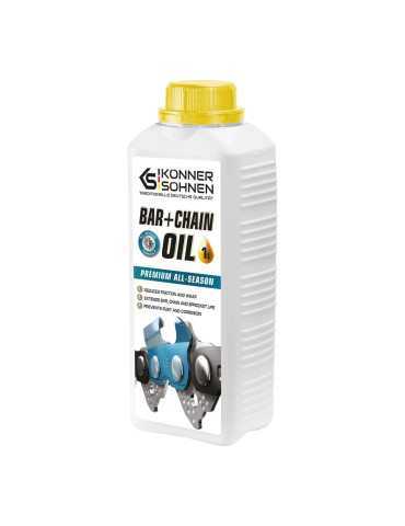 Масло для змащення пильних ланцюгів KS BAR+CHAIN OIL 1 л